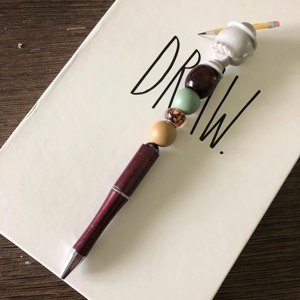 Disney Doorables: Haunted Mansion: Cousin Algernon handmade beaded pens